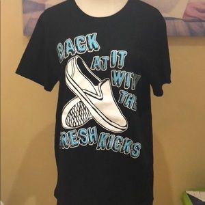 Black Tee Shirt from Vans Store